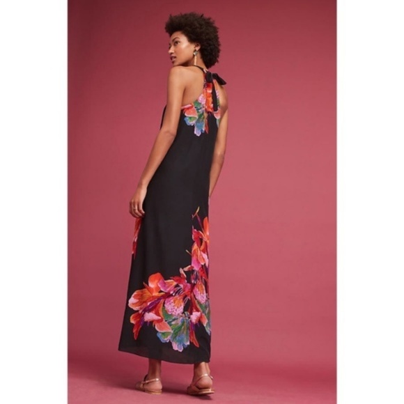 Anthropologie Cayman Silk Maxi Dress new - Picture 3 of 6